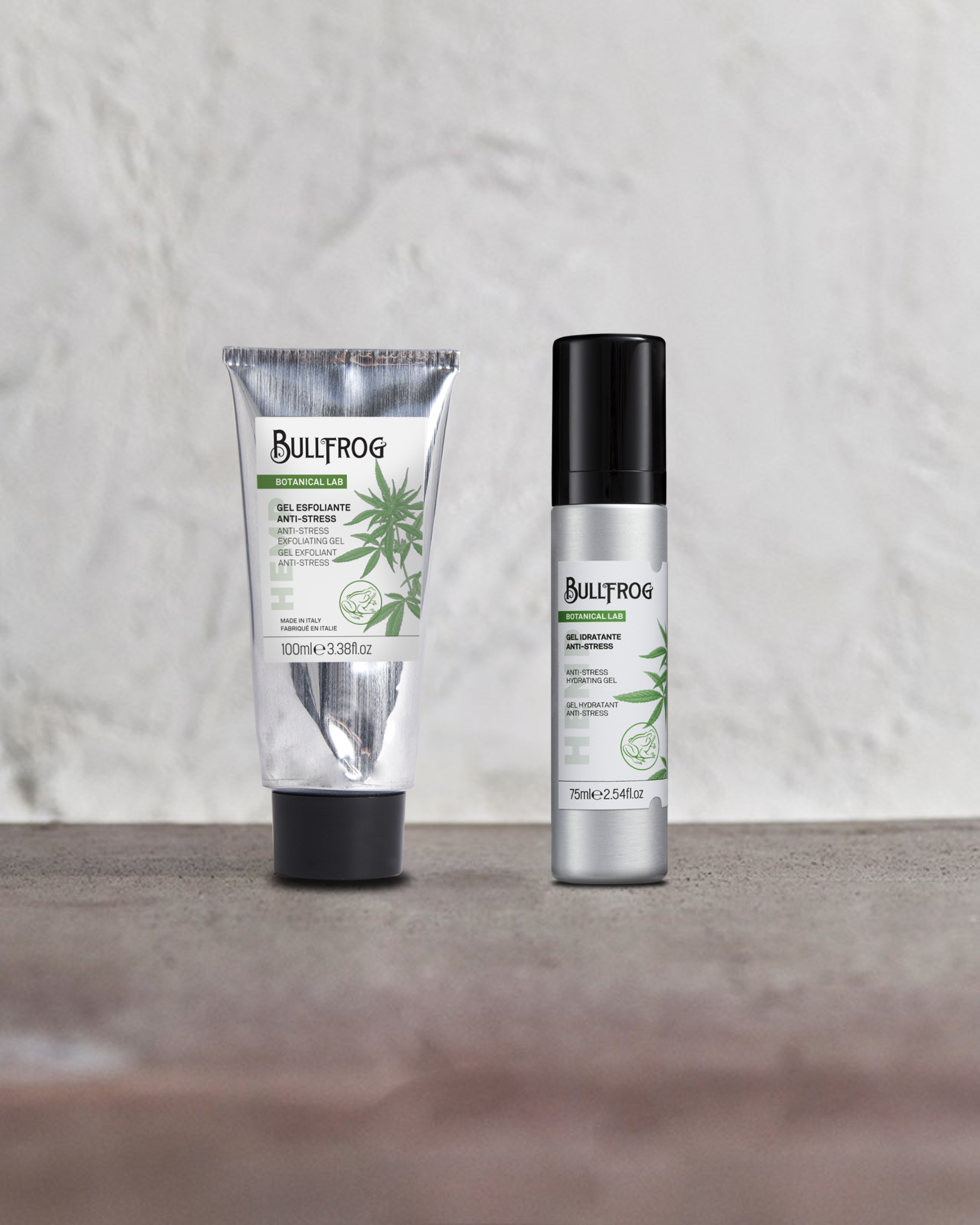 bullfrog-kit-perfect-hydration-gel-esfoliante-e-gel-idratante-anti-stress image 1