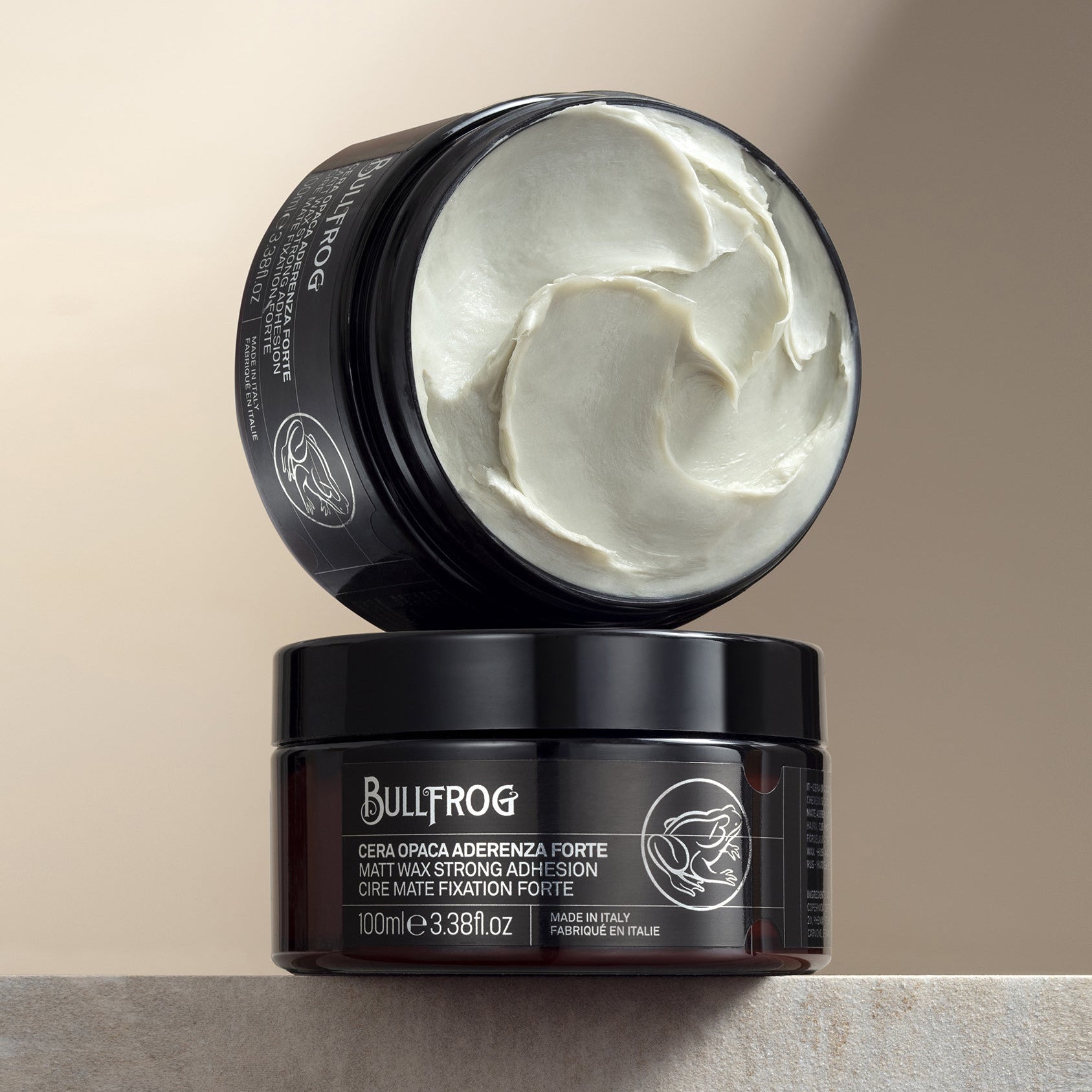 bullfrog-matt-wax-strong-adhesion-cera-styling-opaca-a-forte-tenuta-100-ml image 1