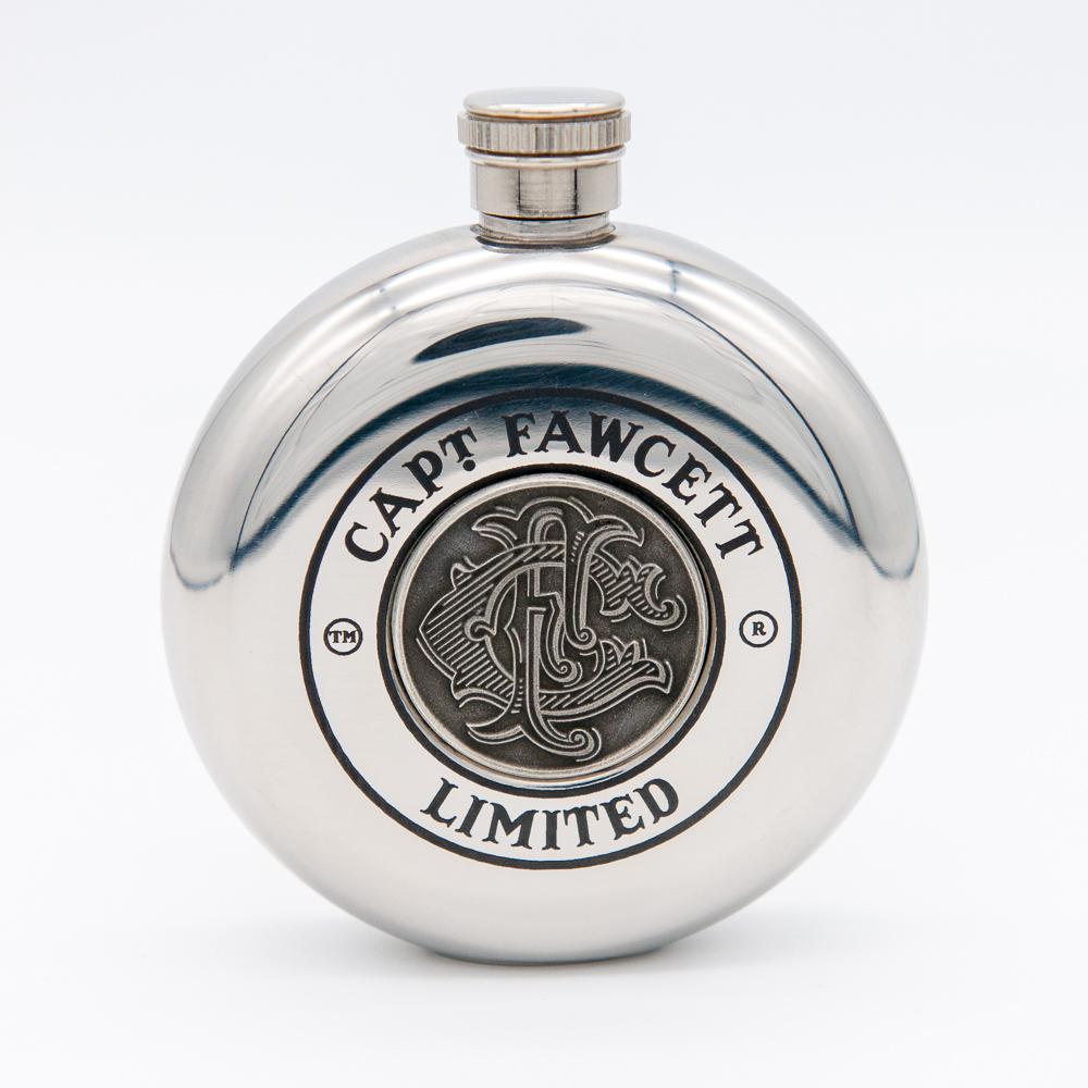 captain-fawcett-limited-edition-stainless-steel-hip-flask-2025 image 4