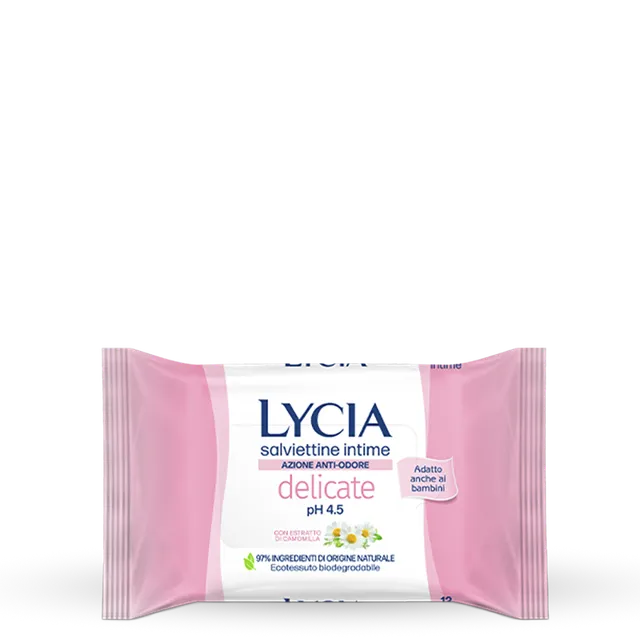 lycia-salviettine-intime-formula-delicata-con-estratto-di-camomilla image 1
