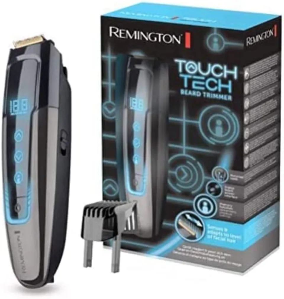remington-touch-tech-mb4700-regolabarba-uomo-con-display-touch-pettine-motorizza image 1