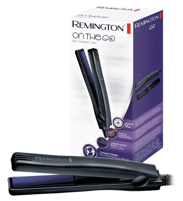 remington-piastra-per-capelli-mini-on-the-go-s2880-15-cm-piastre-in-ceramica-200 image 1