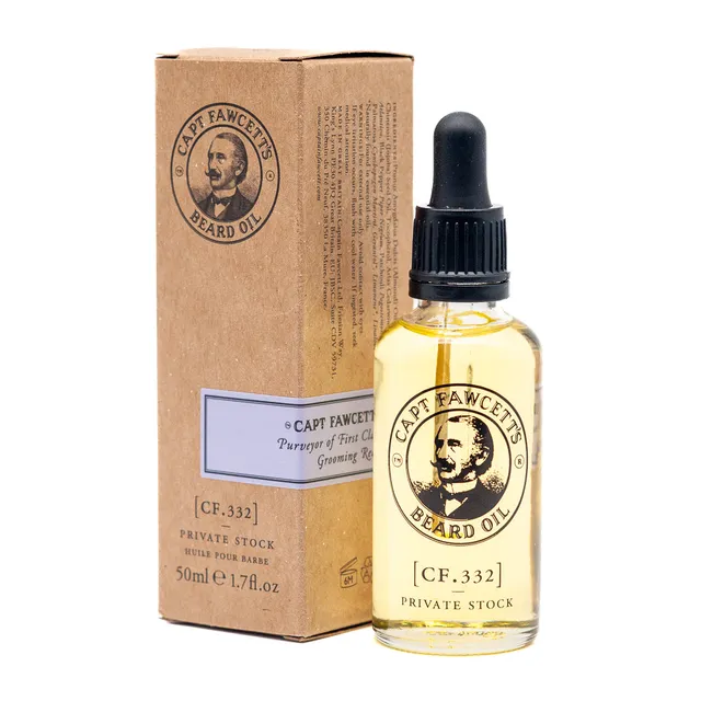 captain-fawcett-private-stock-beard-oil-50ml image 1