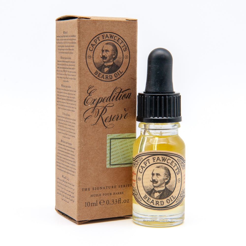 captain-fawcett-expedition-reserve-beard-oil-10ml-olio-da-barba-travel-size image 1