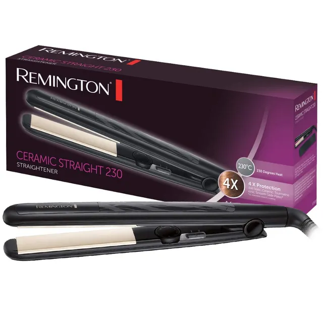 piastra-per-capelli-remington-ceramic-straight-s3500-con-rivestimento-in-tormali image 1