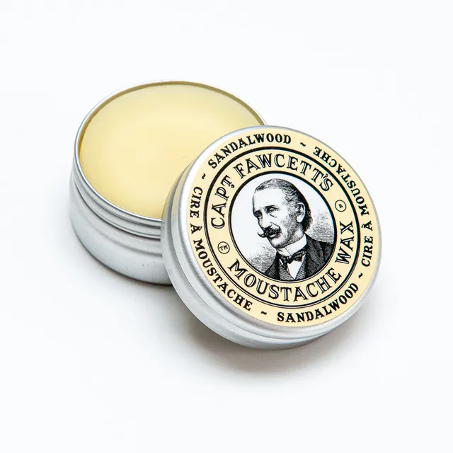 captain-fawcett-sandalwood-moustache-wax-cera-per-baffi-al-sandalo image 1