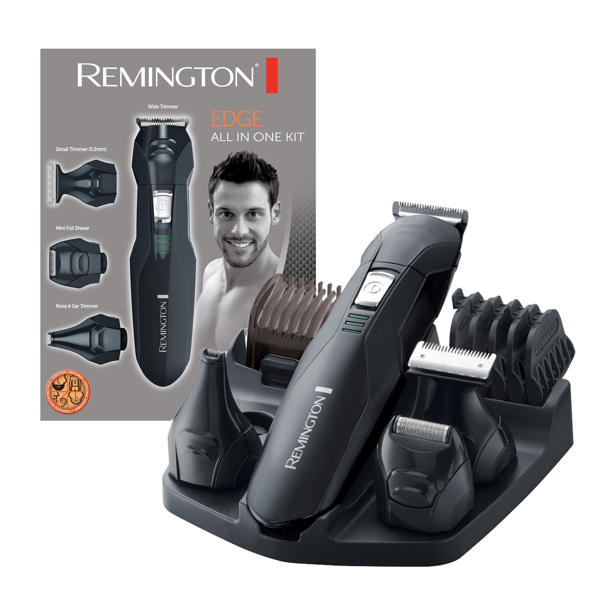 remington-rasoio-elettrico-multiuso-personal-groomer-edge-pg6030-rifinitore-corp image 1