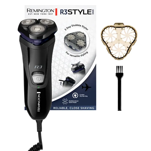 remington-r3002-style-series-rasoio-elettrico-a-testine-rotanti-con-rifinitore-p image 1