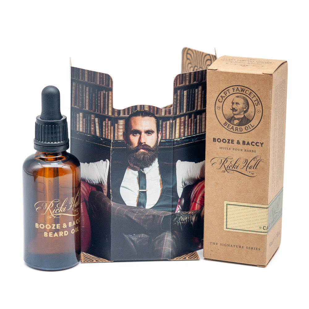 olio-per-barba-captain-fawcett-booze-baccy-di-ricki-hall-50ml-fragranza-tabacco- image 2