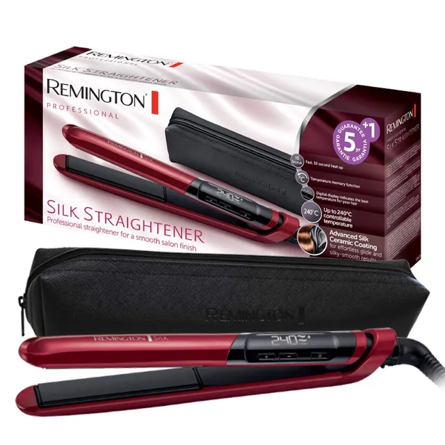 remington-s9600-piastra-silk-ceramica-e-proteine-della-seta-150-235-c-display-lc image 1