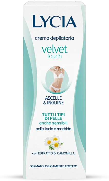 lycia-crema-depilatoria-velvet-touch-per-ascelle-e-inguine-con-camomilla image 1