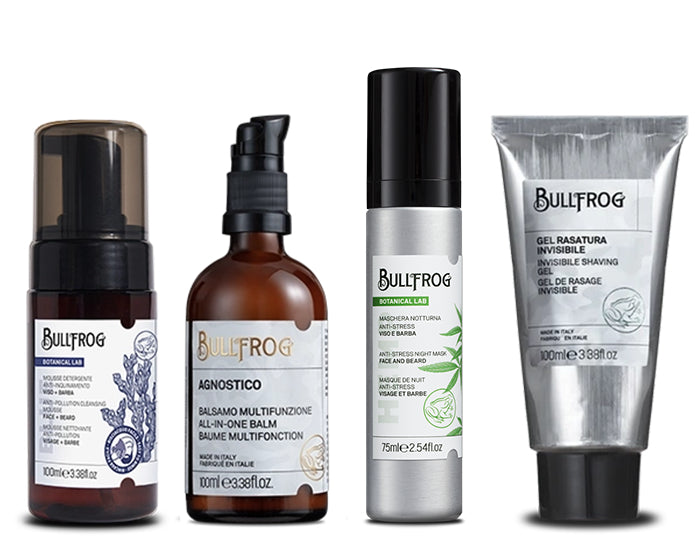 bullfrog-short-beard-kit-kit-cura-barba-corta-con-4-prodotti-mousse-balsamo-masc image 2