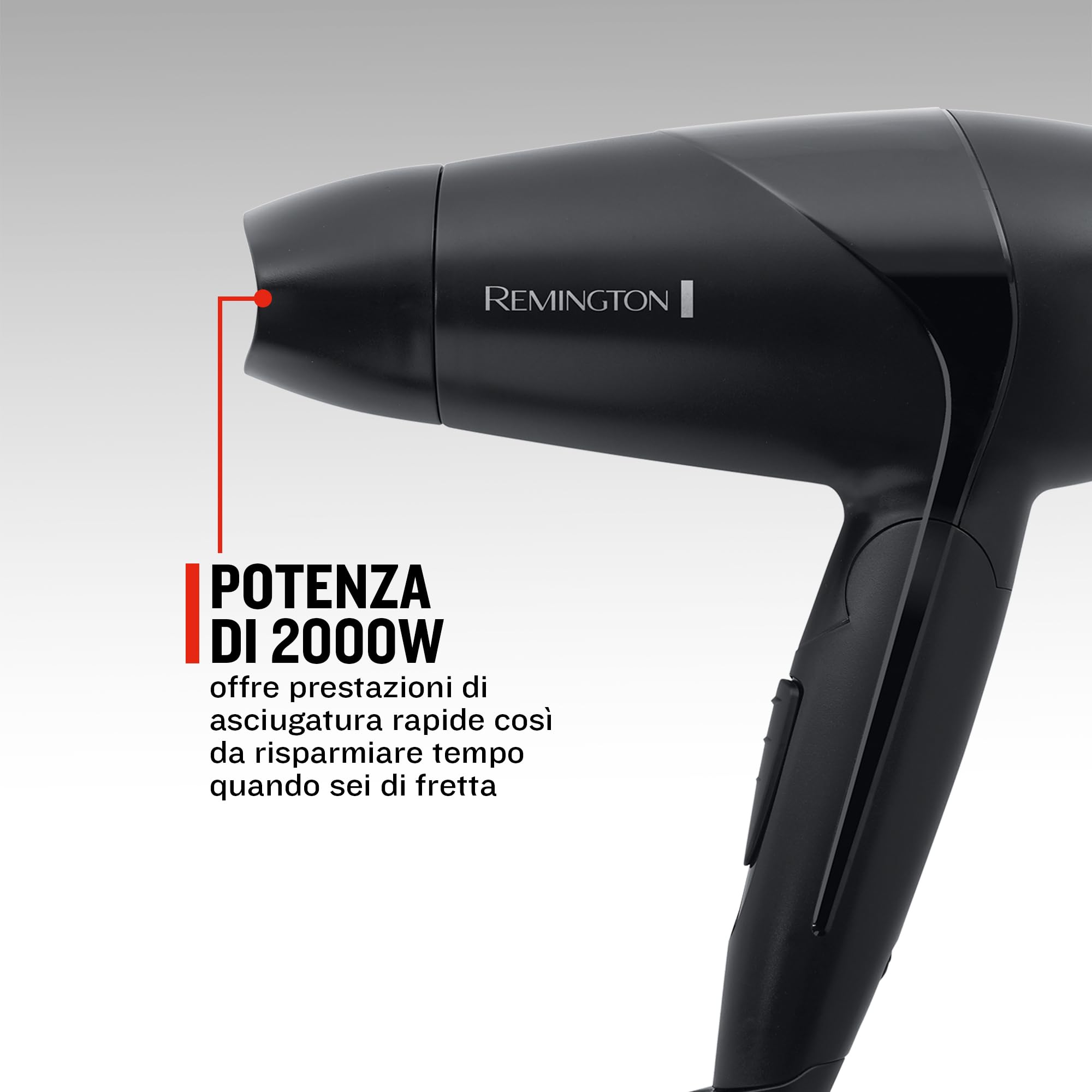 remington-d1500-asciugacapelli-da-viaggio-2000w-pieghevole-doppio-voltaggio-120- image 3