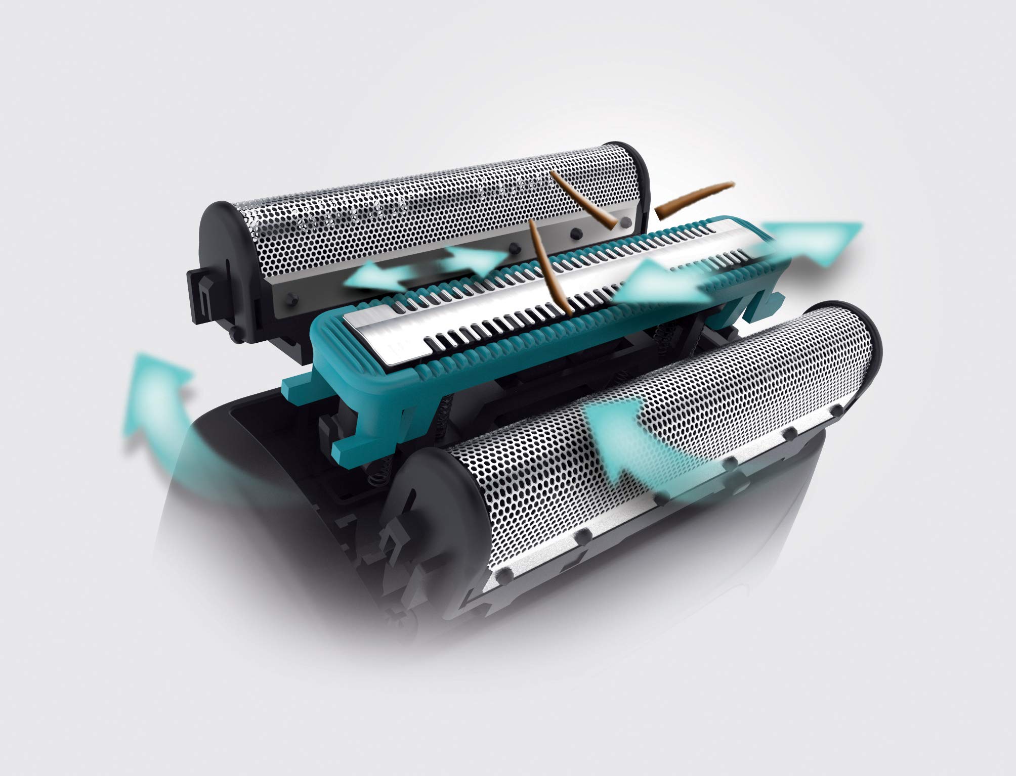 remington-f6-series-aqua-f6000-rasoio-elettrico-a-lamina-utilizzo-asciutto-e-bag image 2