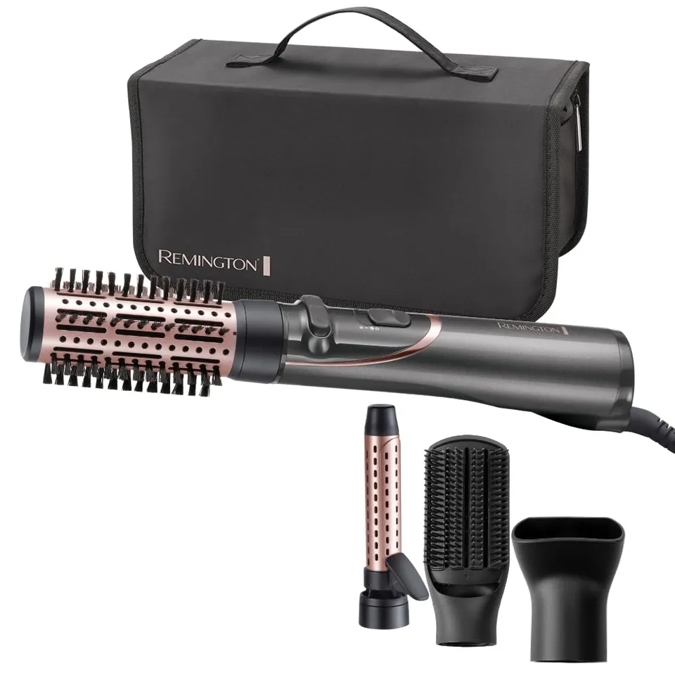 remington-as8606-spazzola-rotante-ad-aria-calda-3-in-1-800w-con-4-accessori-per- image 1