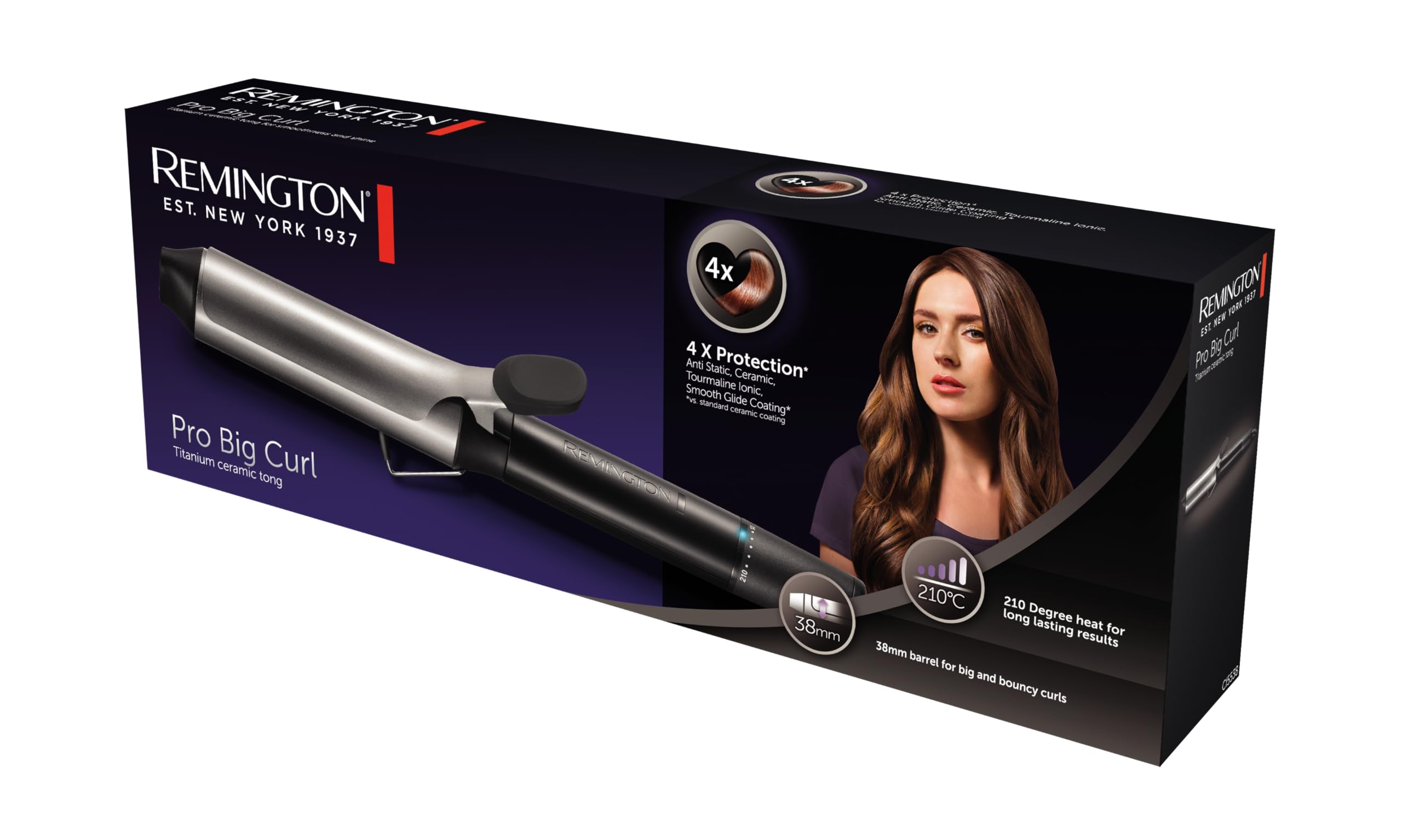 remington-pro-big-curl-ci5538-ferro-arricciacapelli-38-mm-con-rivestimento-in-ti image 8