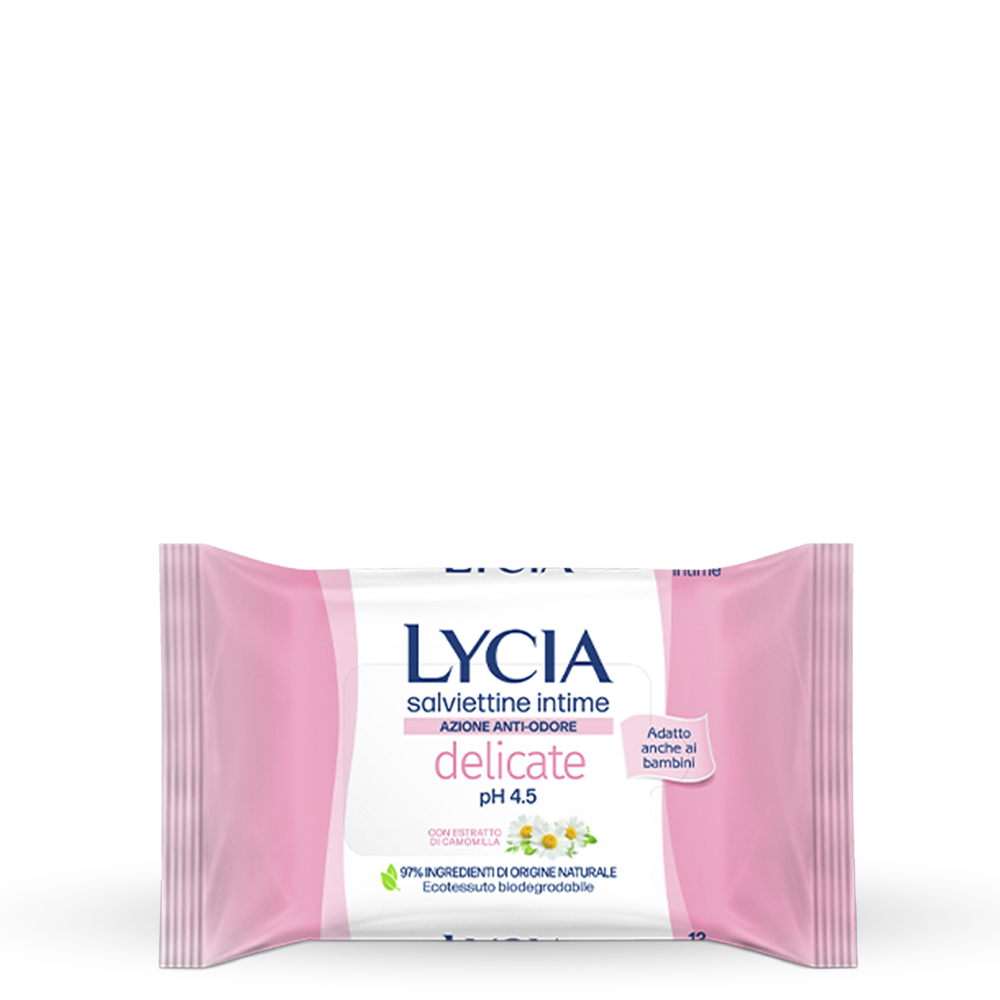 lycia-salviettine-intime-formula-delicata-con-estratto-di-camomilla image 1