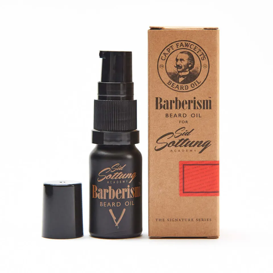 captain-fawcett-barberism-beard-oil-10-ml-travel-size-olio-da-barba-di-sid-sottu image 1