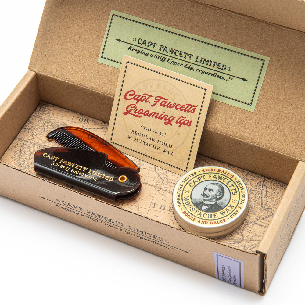 captain-fawcett-set-moustache-wax-e-pettine-pieghevole-da-tasca image 4