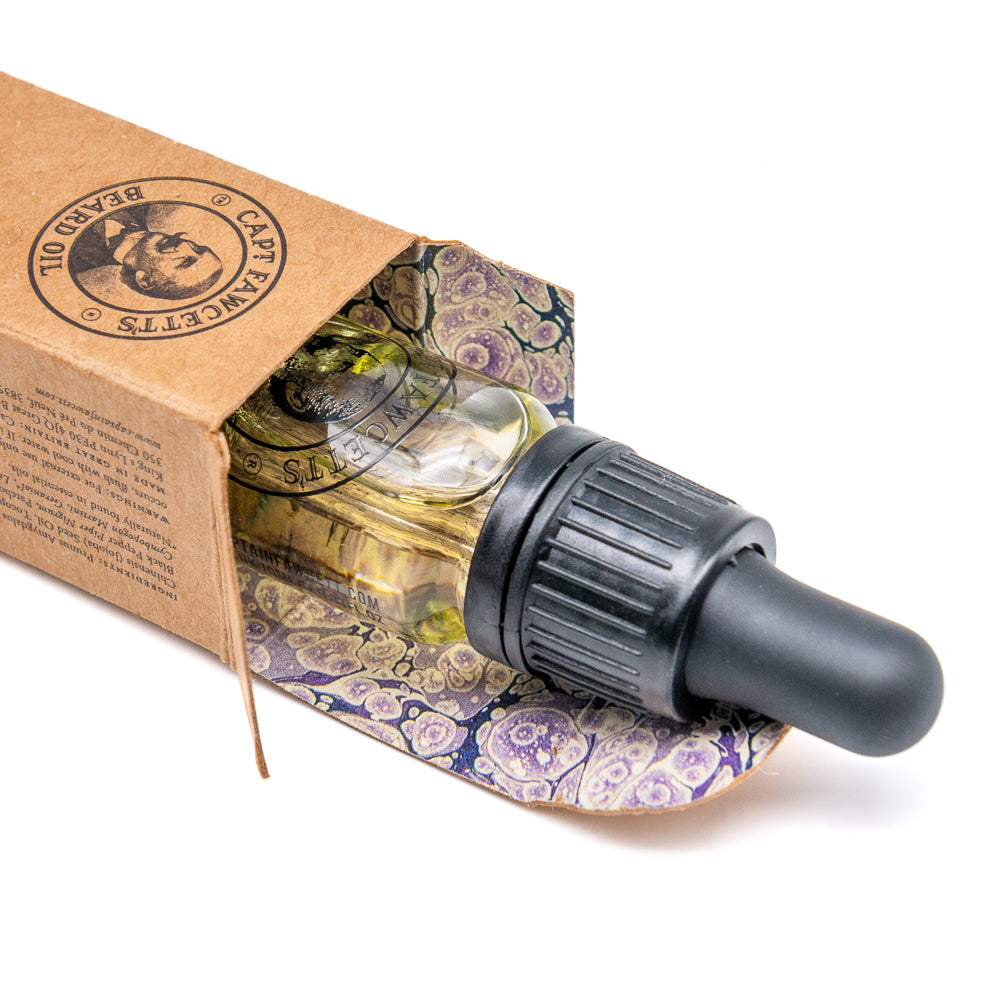 captain-fawcett-private-stock-beard-oil-formato-viaggio-da-10ml image 2