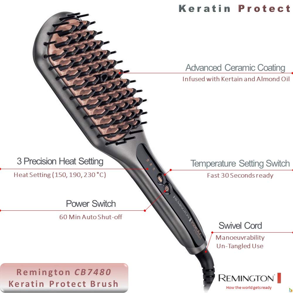 remington-cb7480-spazzola-lisciante-elettrica-con-rivestimento-in-ceramica-chera image 3