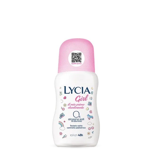 lycia-girl-roll-on-deodorante-no-gas-per-bambine-e-ragazze-50-ml image 1