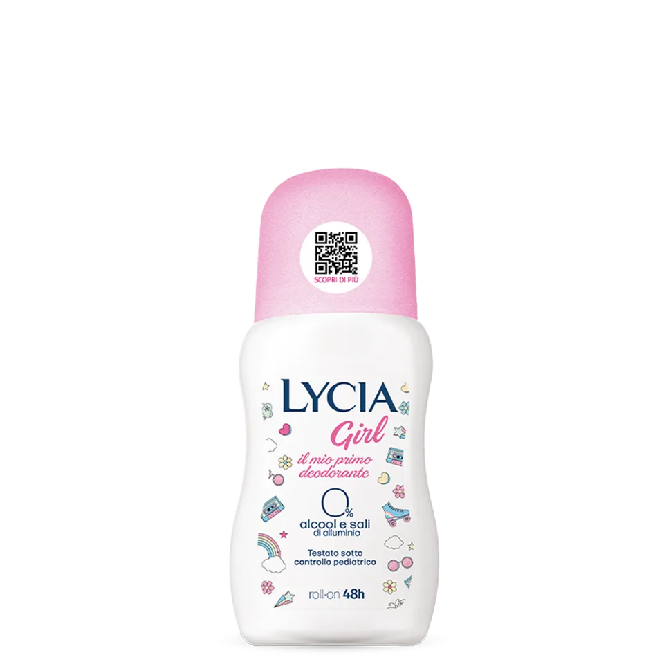 lycia-girl-roll-on-deodorante-no-gas-per-bambine-e-ragazze-50-ml image 1