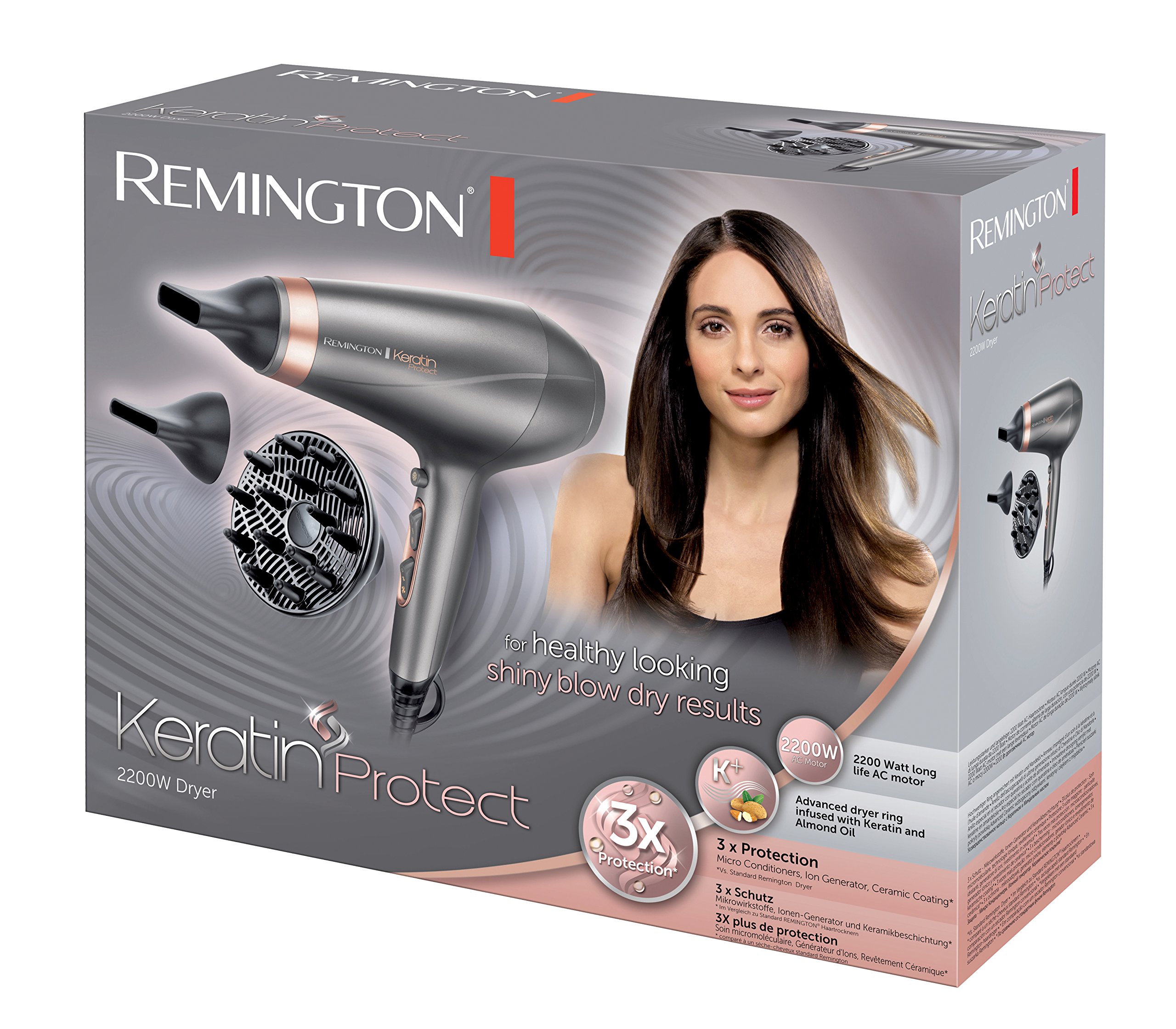 remington-asciugacapelli-professionale-ac8820-keratin-protect-2200w-cura-ionica- image 2