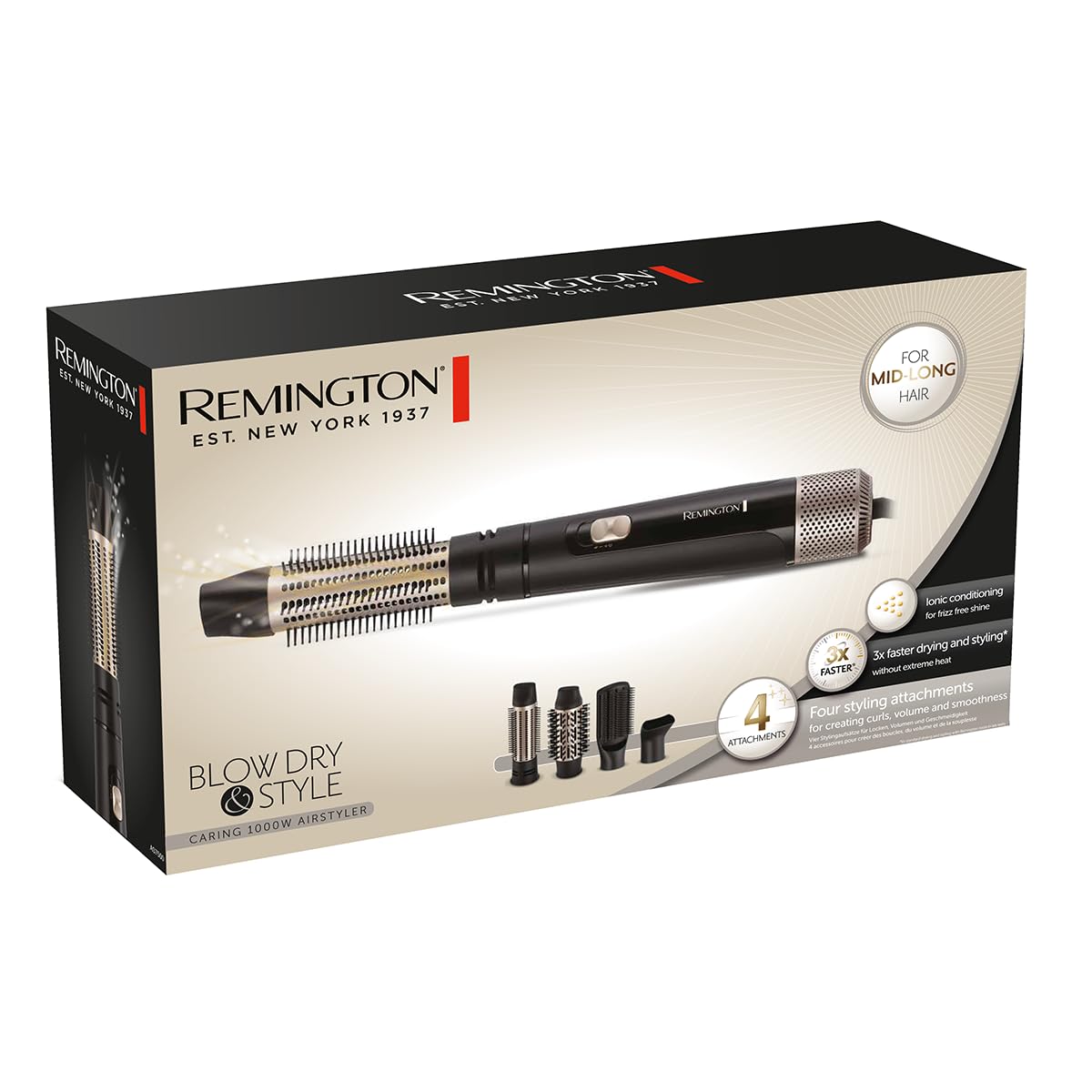 remington-as7500-spazzola-ad-aria-calda-4-accessori-38-mm-50-mm-bocchetta-stylin image 8