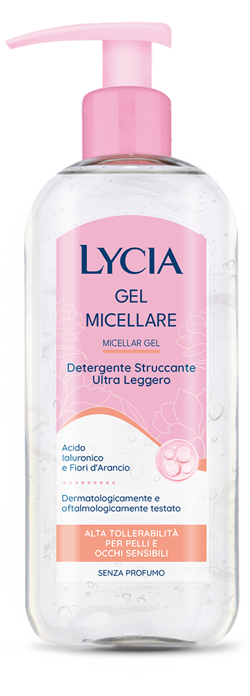 lycia-gel-micellare-detergente-struccante-con-acido-ialuronico-e-fiori-d-arancio image 1