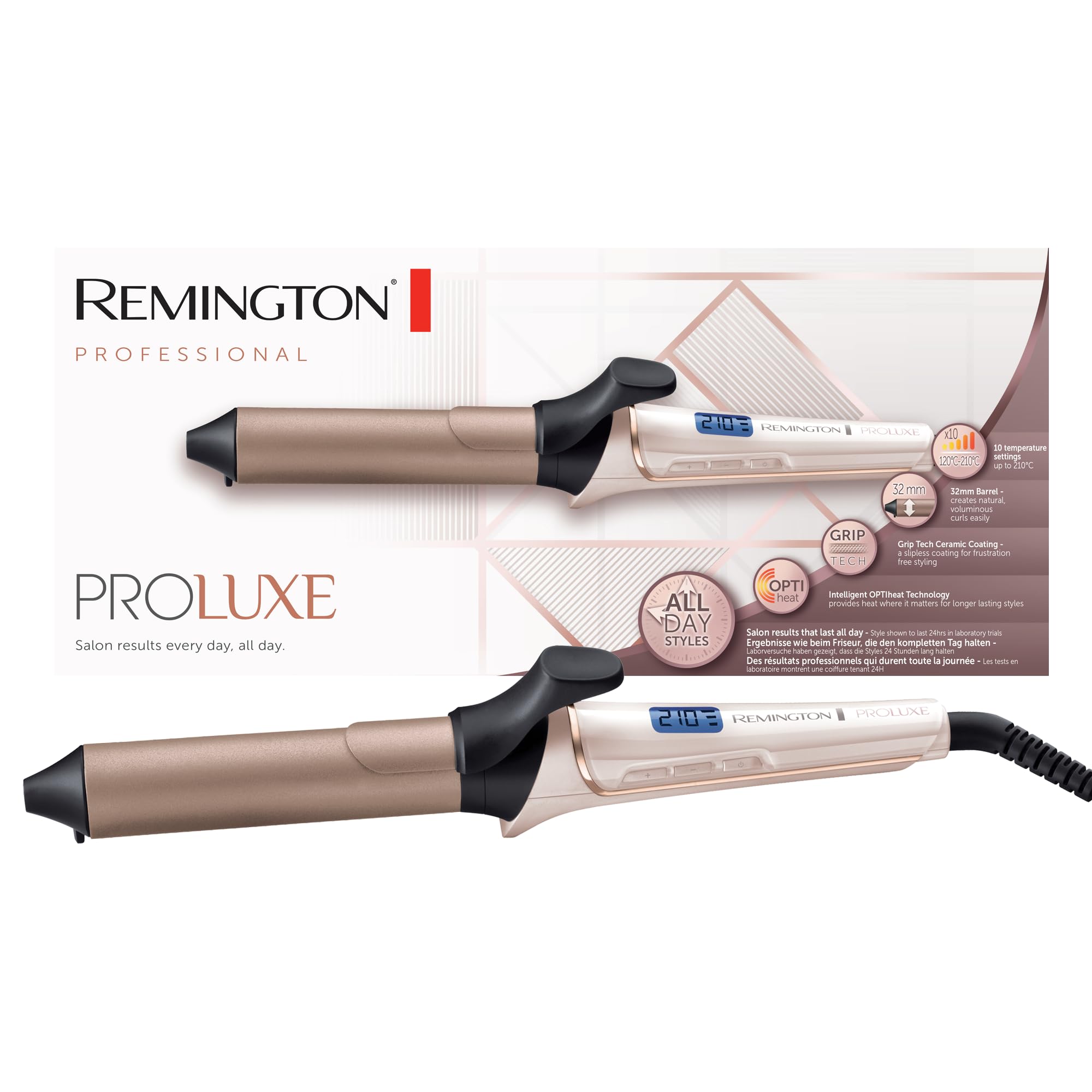 remington-ci91x1-ferro-arricciacapelli-conico-proluxe-25-38-mm-tecnologia-optihe image 7