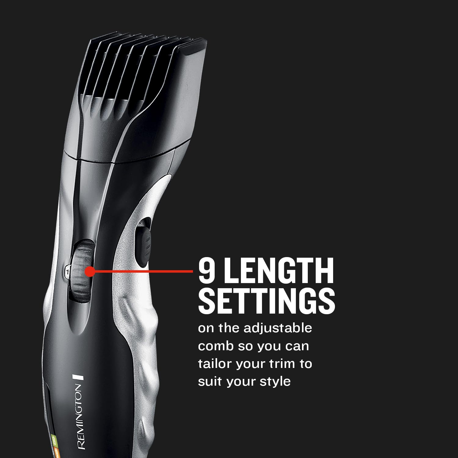 remington-mb320c-regolabarba-uomo-zoom-9-lunghezze-1-5-18-mm-rete-batteria-lama- image 5