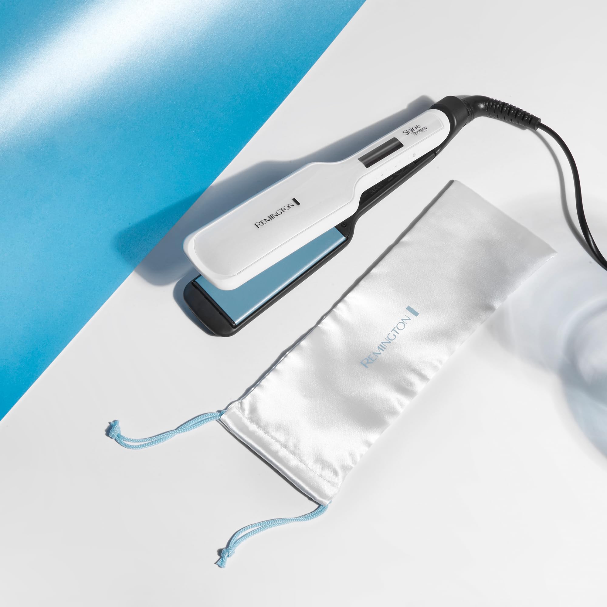 remington-s8550-shine-therapy-piastra-per-capelli-larga-con-rivestimento-ceramic image 8