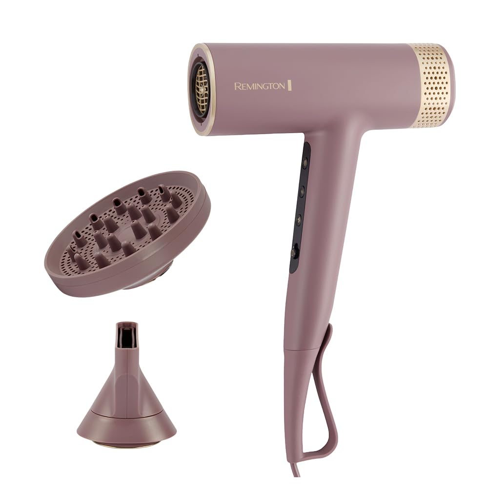 remington-airvive-ec8930-asciugacapelli-digitale-con-motore-bldc-silenzioso-ioni image 1