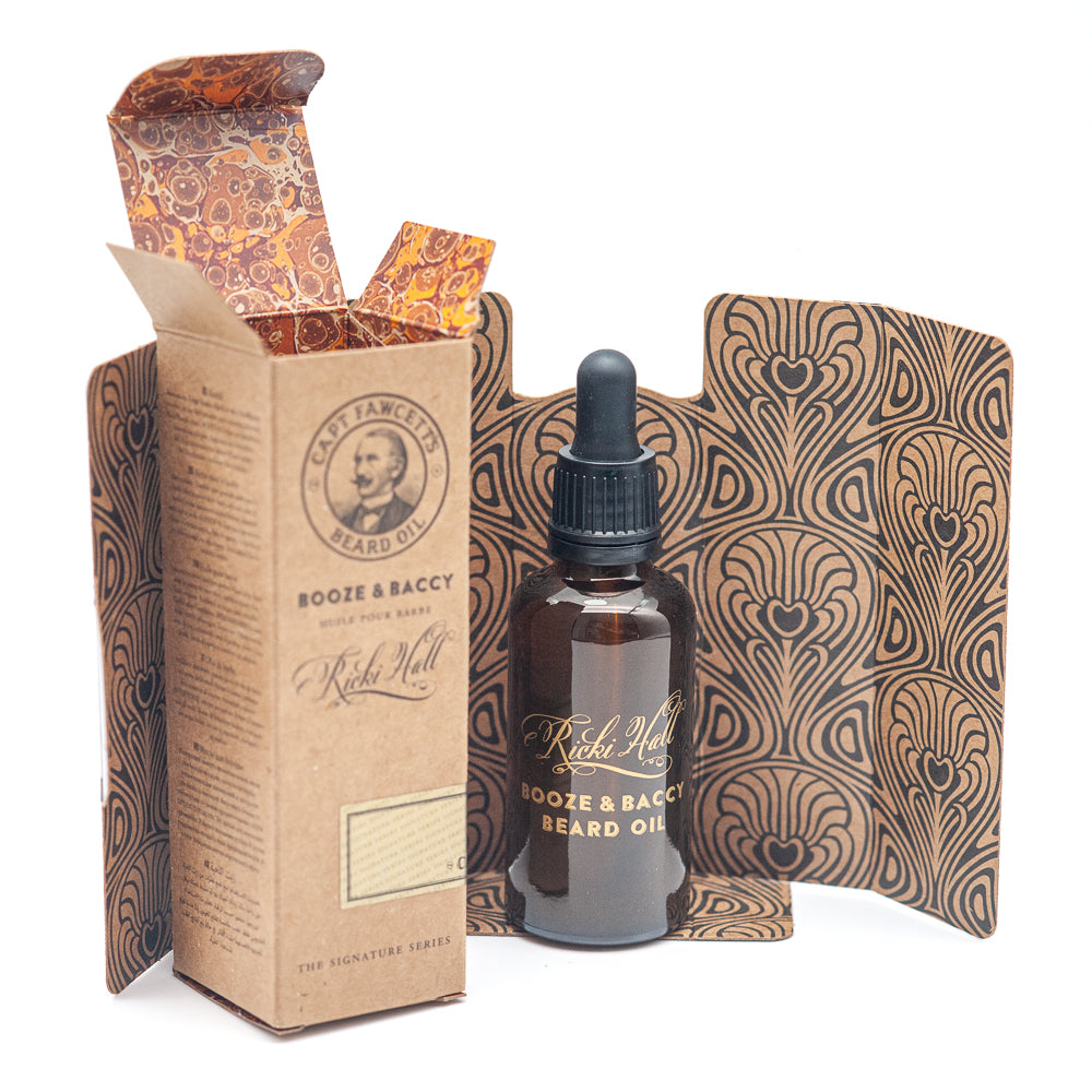 olio-per-barba-captain-fawcett-booze-baccy-di-ricki-hall-50ml-fragranza-tabacco- image 3