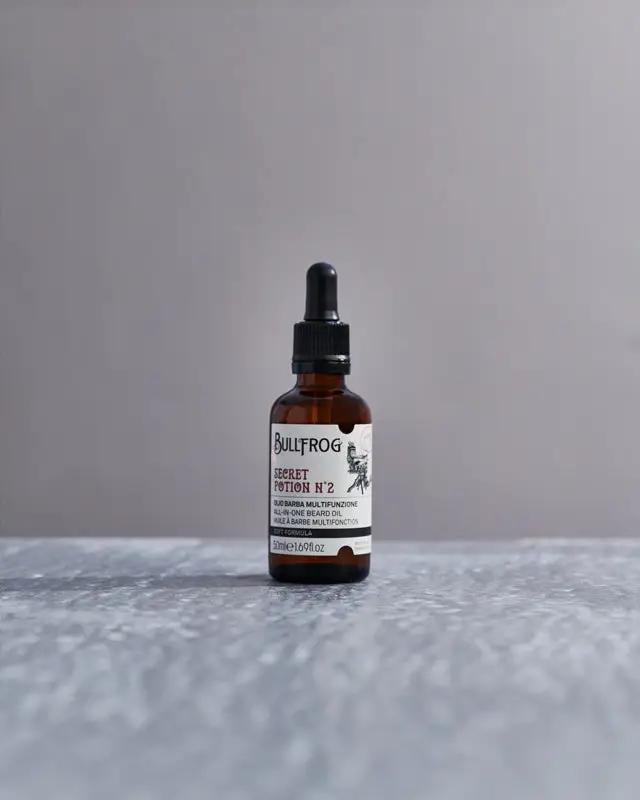 bullfrog-all-in-one-beard-oil-secret-potion-n-2-olio-da-barba-multifunzione image 1