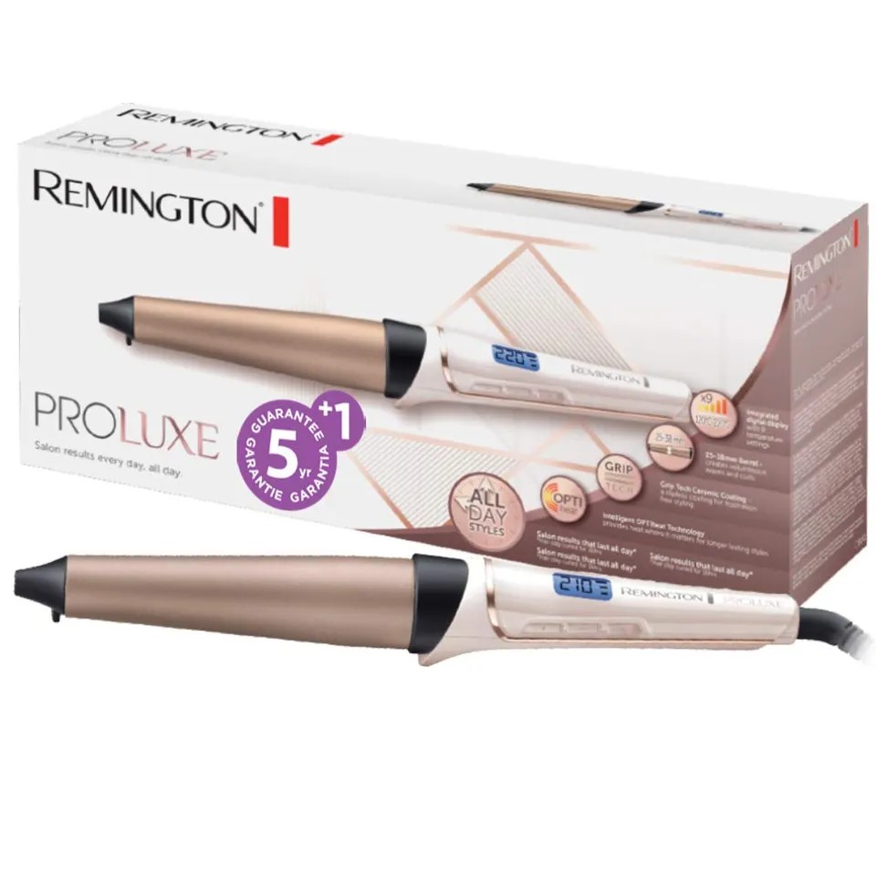 remington-ci91x1-ferro-arricciacapelli-conico-proluxe-25-38-mm-tecnologia-optihe image 1