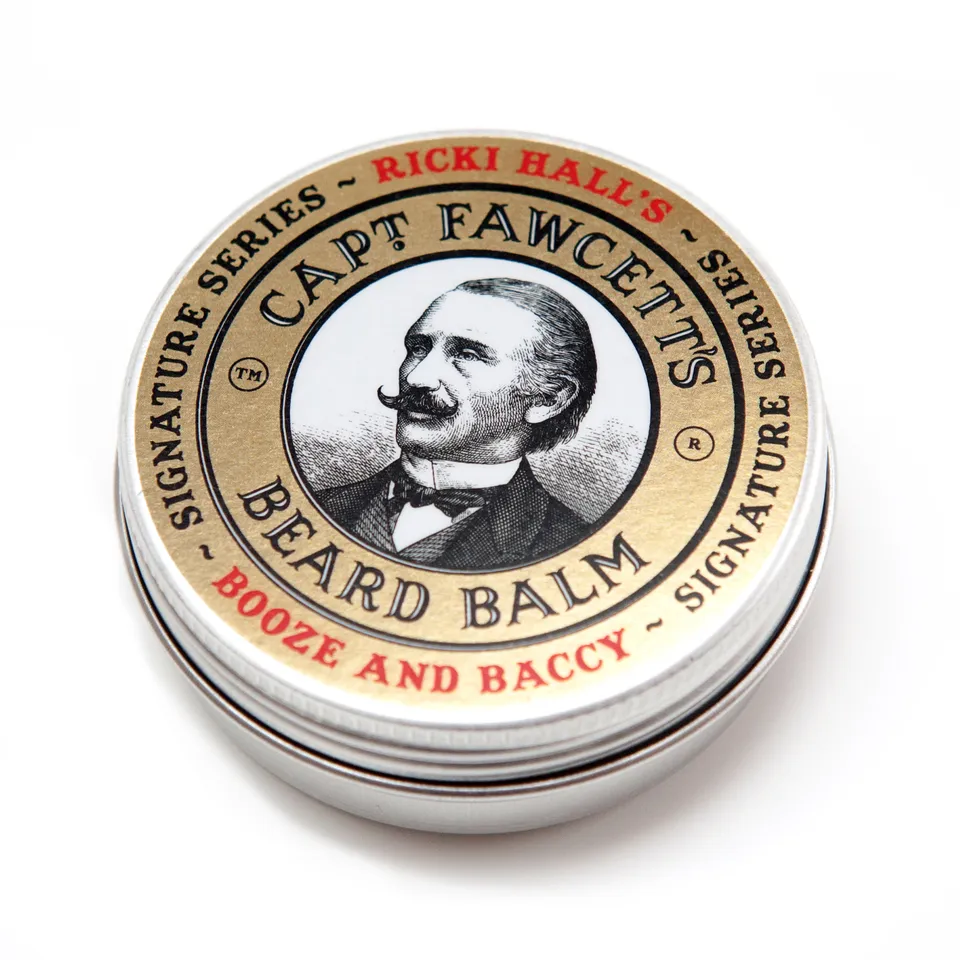 captain-fawcett-booze-baccy-beard-balm-balsamo-per-barba-60ml image 1