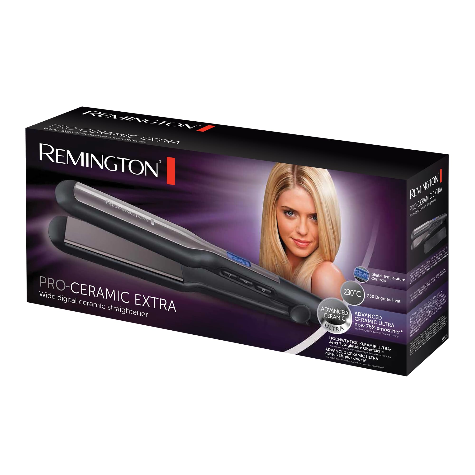 remington-pro-ceramic-extra-s5525-piastra-per-capelli-extra-larga-45-mm-display- image 7
