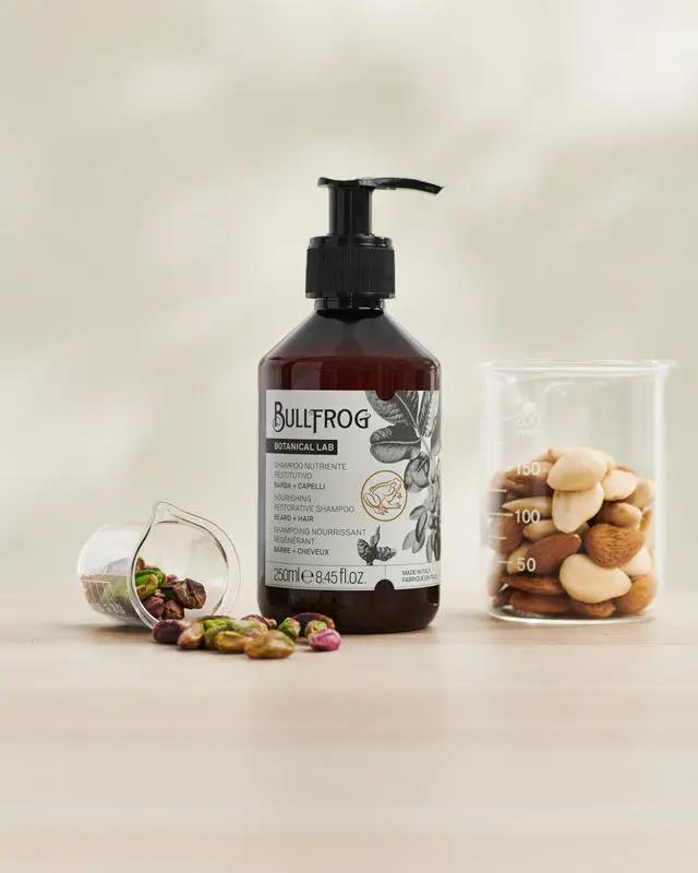 bullfrog-nourishing-restorative-shampoo-250-ml-shampoo-nutriente-per-capelli-e-b image 1