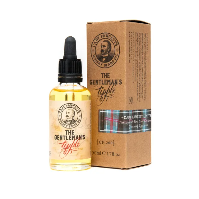 captain-fawcett-whisky-beard-oil-cf-209-50ml-olio-per-barba-al-whisky image 1