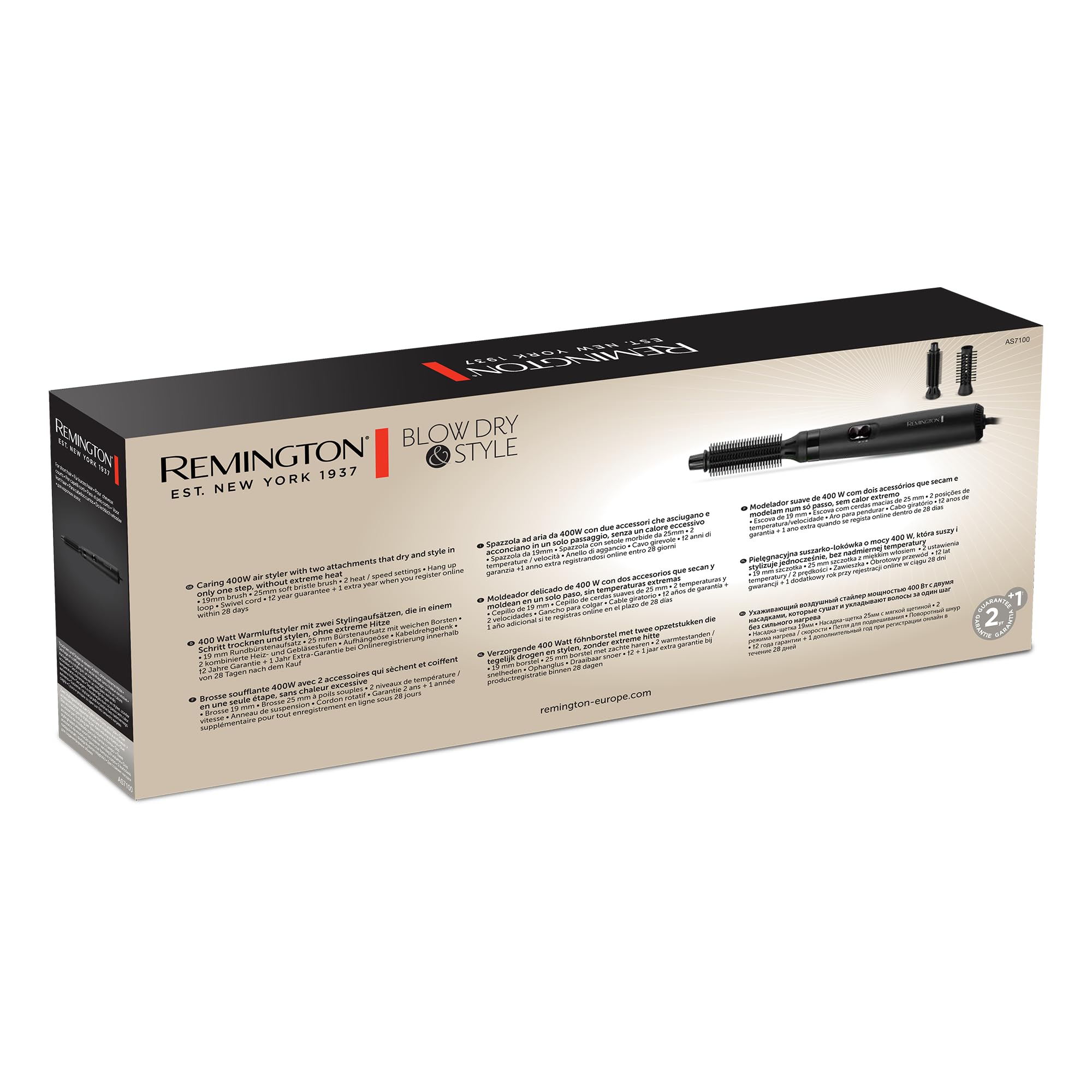 remington-as7100-spazzola-ad-aria-calda-2-in-1-400w-con-2-accessori-spazzola-rot image 8