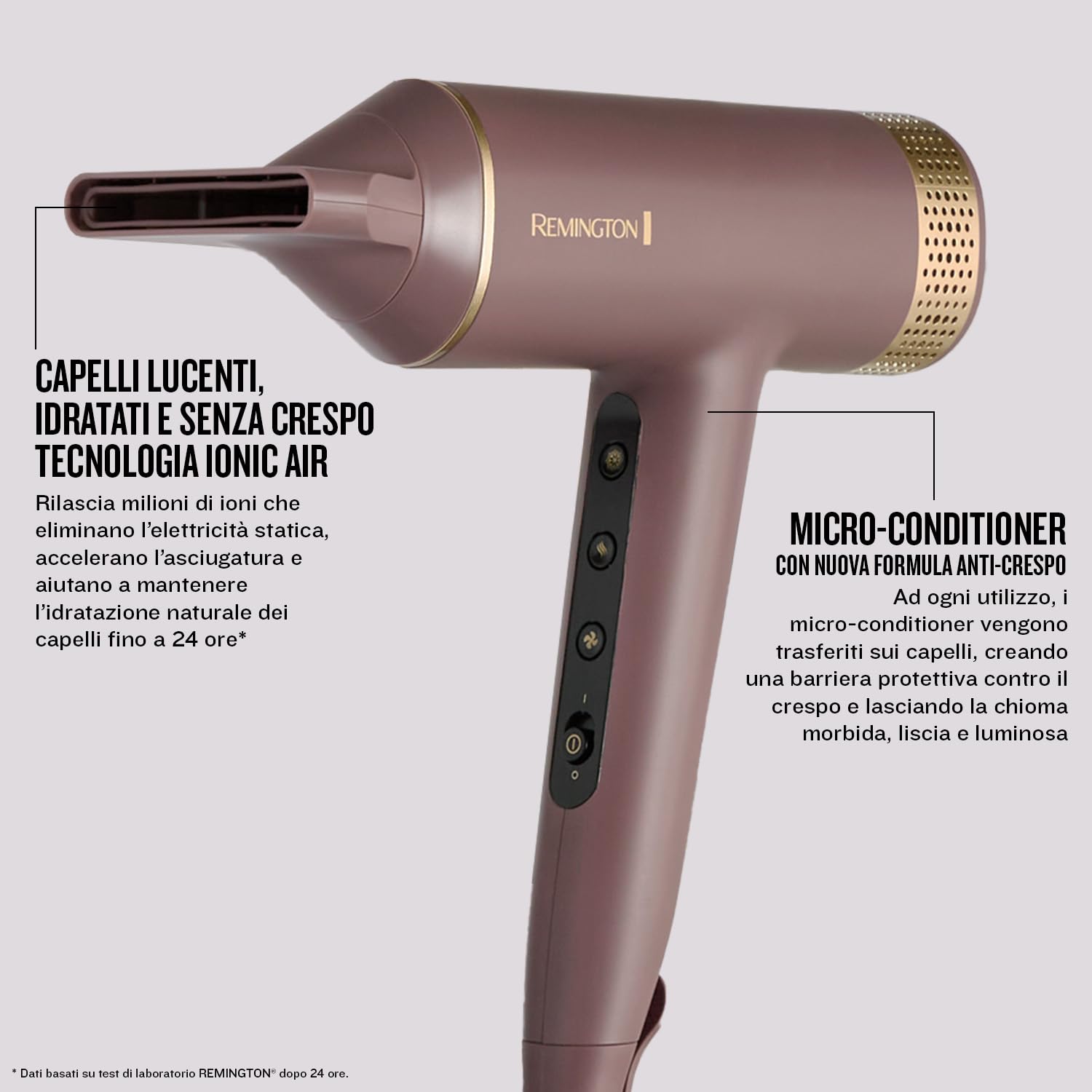 remington-airvive-ec8930-asciugacapelli-digitale-con-motore-bldc-silenzioso-ioni image 2