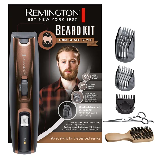 remington-mb4046-regolabarba-uomo-con-lame-in-titanio-autoaffilanti-3-pettini-sp image 1