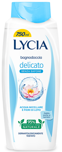 lycia-bagnodoccia-delicato-con-acqua-micellare-e-fiori-di-loto image 1