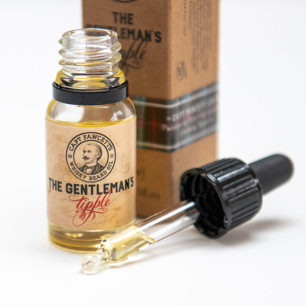 captain-fawcett-whisky-beard-oil-10ml-travel-size-olio-da-barba-cannella-noce-mo image 3