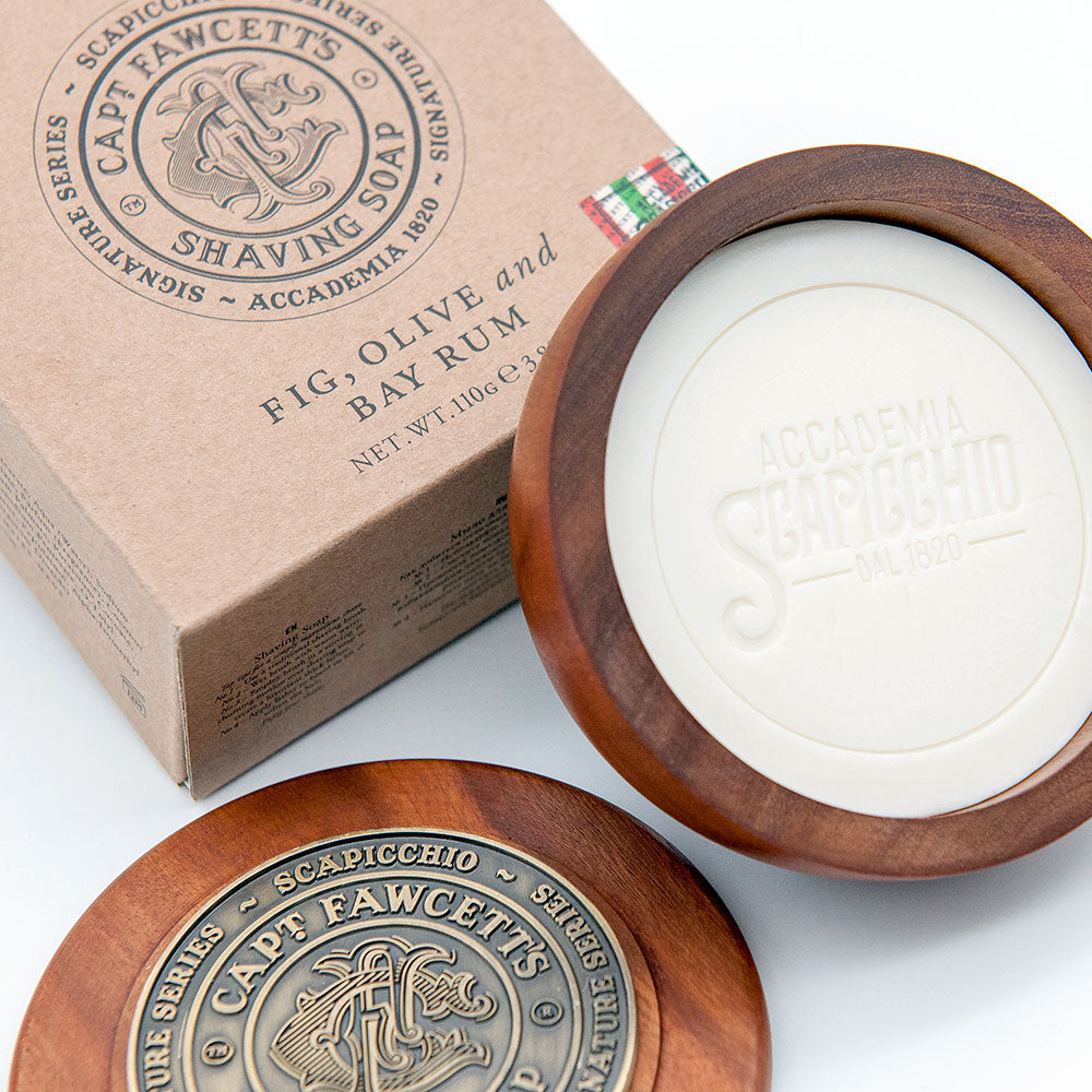 captain-fawcett-scapicchio-shaving-soap-sapone-da-barba-signature-series-con-fic image 4