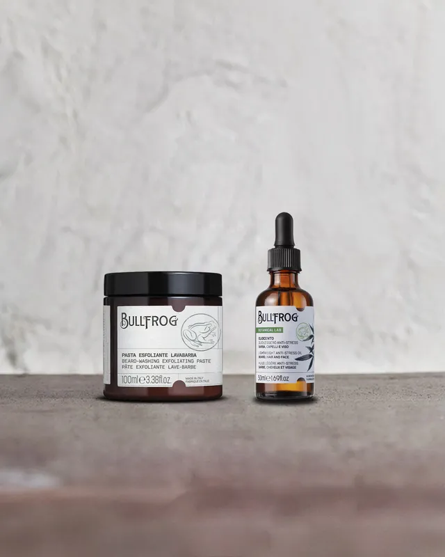 bullfrog-kit-perfect-beard-balsamo-e-olio-per-la-cura-della-barba-2-pezzi image 1