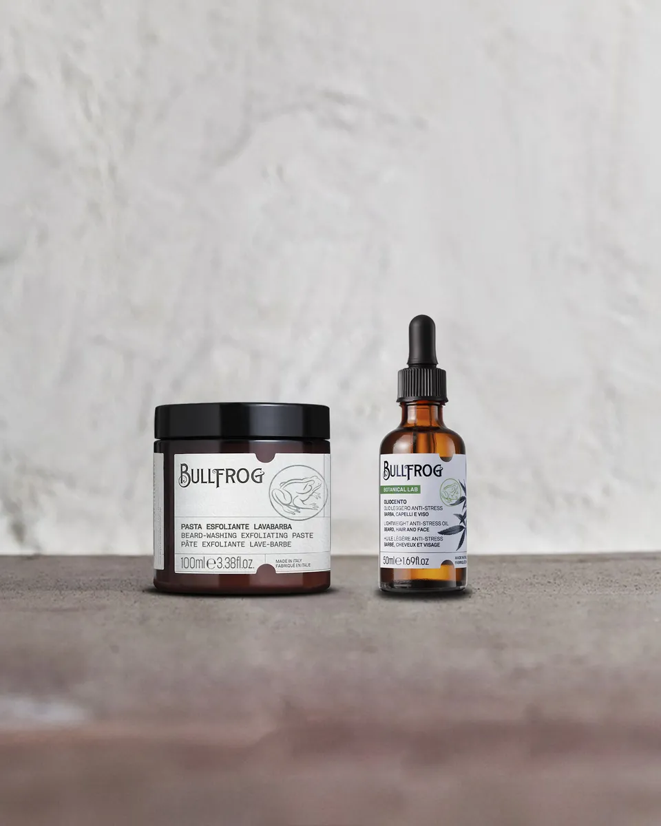 bullfrog-kit-perfect-beard-balsamo-e-olio-per-la-cura-della-barba-2-pezzi image 1