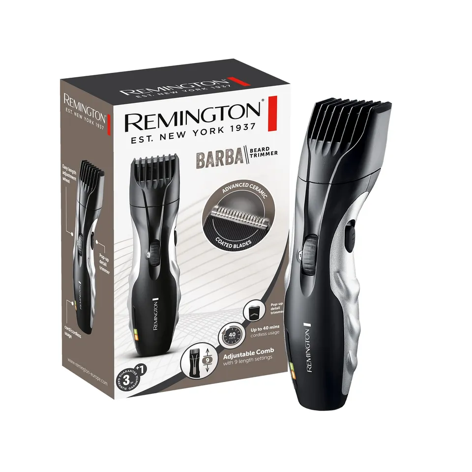 remington-mb320c-regolabarba-uomo-zoom-9-lunghezze-1-5-18-mm-rete-batteria-lama- image 1